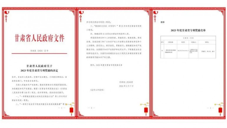 IM电竞健全发现专利“一种红景天组合物及其造备和利用”荣获甘肃省专利奖二等奖