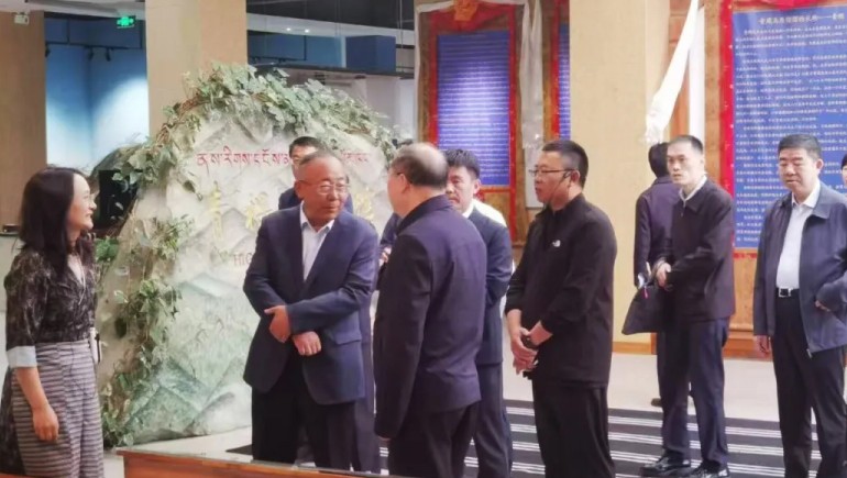 国度粮食和物资储蓄局刘焕鑫局长一行莅临IM电竞青稞参观调研