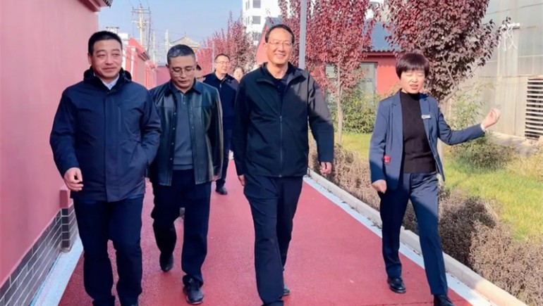 定西市民政局党组书记一行莅临IM电竞康养调查纪实